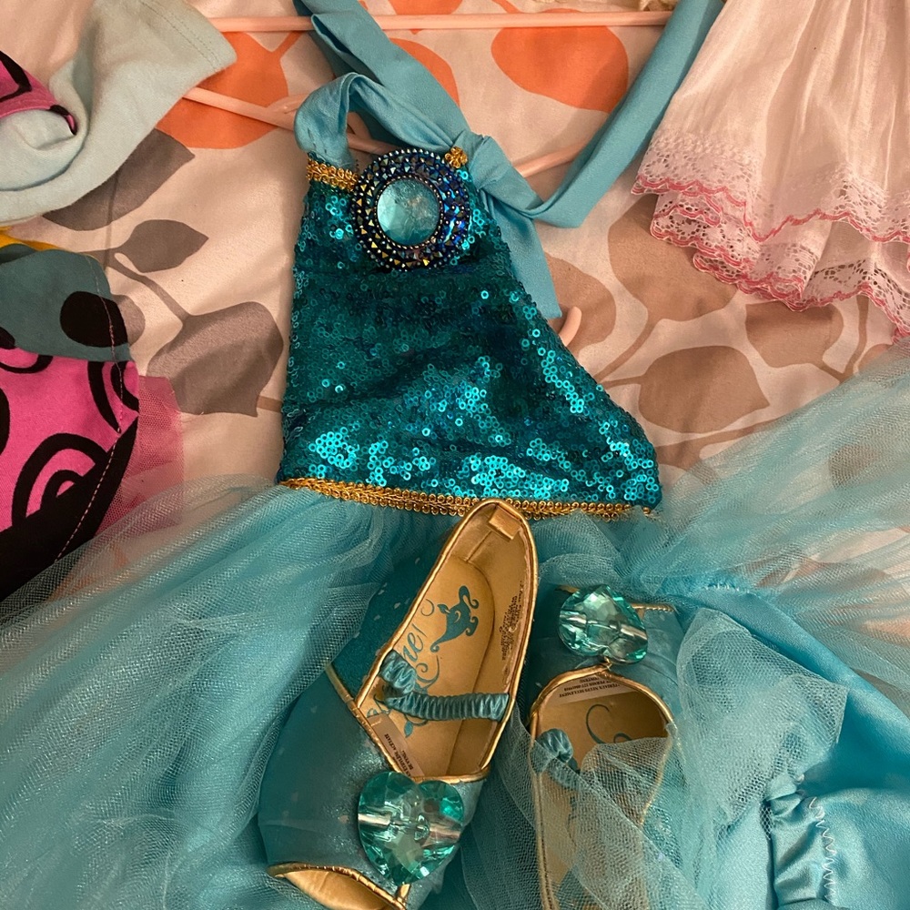 Jasmine dress custom-made